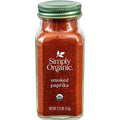 Paprika fumé Simply Organic, 77 g, paprika espagnol fumé et moulu au bois de chêne, saveur fumée intense, casher
