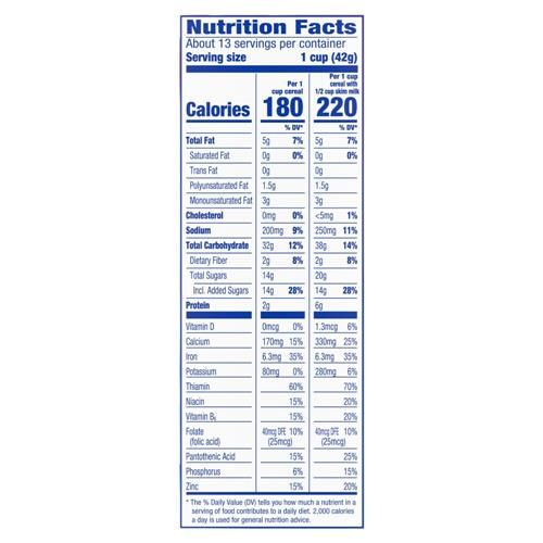 Céréales Kroger Cinnamon Crunch Format familial 547 g