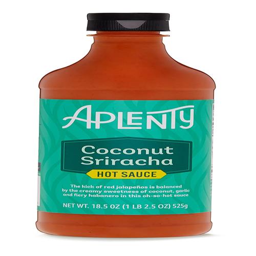 Sauce piquante coco sriracha Aplenty, 524 g