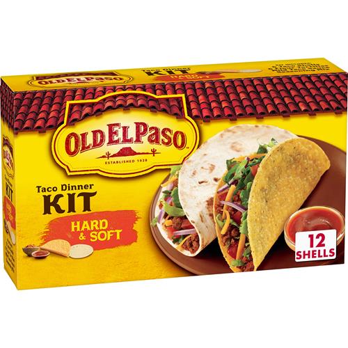 Kit pour tacos Old El Paso, Croquants et moelleux, 323 g