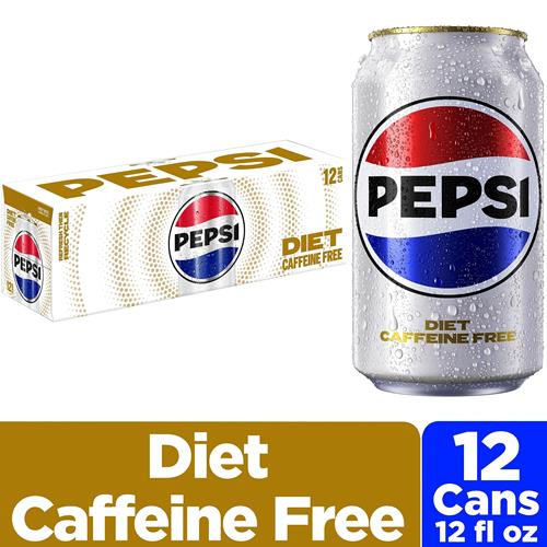 Pepsi, Light, canettes de 355 ml, paquet de 12