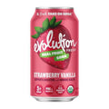 Boisson gazeuse biologique fraise vanille Evolution Fresh, 355 ml
