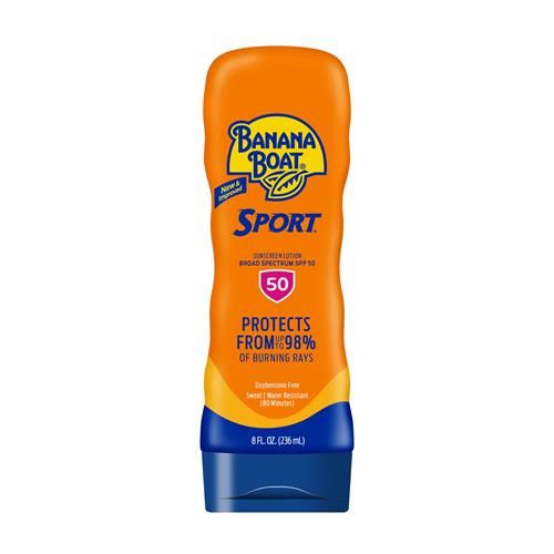 Crème Solaire Banana Boat Sport Ultra FPS 50, 236 ml | Crème Solaire Banana Boat FPS 50, sans oxybenzone, résistant à l'eau, 236 ml