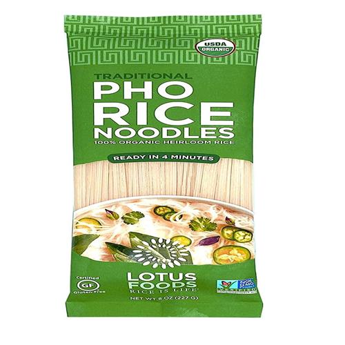 Lotus Foods Nouilles de riz Pho biologiques 8 oz