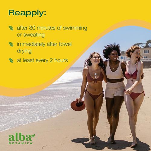 Alba Botanica Sunscreen Lotion, Sensitive Mineral, Spf 30, Fragrance Free, 3 Oz