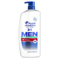 Head and Shoulders Hommes Shampoing et Revitalisant antipelliculaire 2 en 1, Traitement antipelliculaire, Old Spice Pure Sport pour usage quotidien, sans parabène, 834 ml