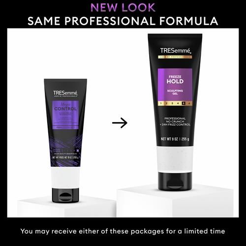 Gel capillaire anti-frisottis Tresemmé Mega Control sans alcool à l'huile de coco 255 g