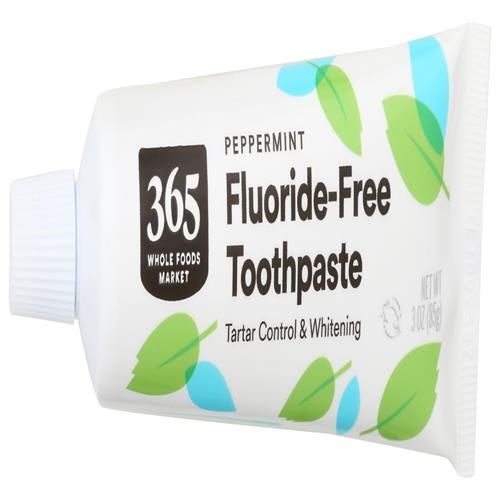 Whole Foods Market, Dentifrice de voyage sans fluor, 3 onces
