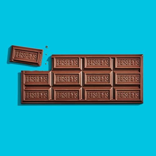 Hersheys Chocolat au lait format King, Barre chocolatée, 73 g