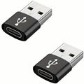 Lot de 2 : Adaptateurs Mini USB vers Type-C – Transfert de fichiers pour téléphones Android