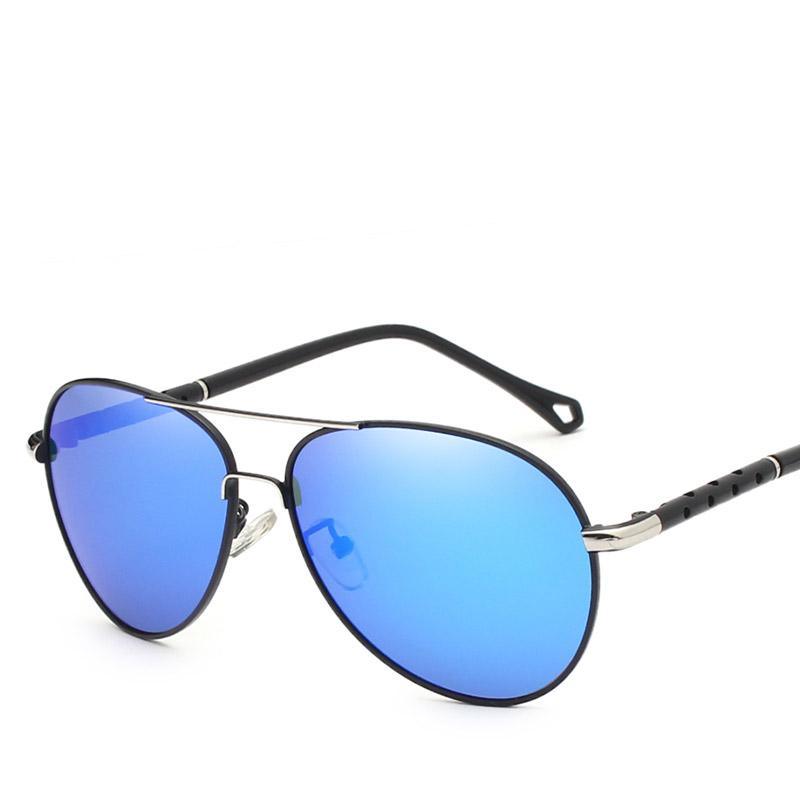 Célèbres Lunettes de Soleil Populaires d'Aviation Unisexe Homme et Femme en Métal de Haute Qualité Pour Fête Estivale et Conduite Lunettes de Soleil Polarisées de Marque Haut de Gamme