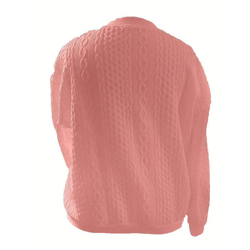 Blousons aviateur pour femmes Manteaux jacquard mignons Vestes légères zippées