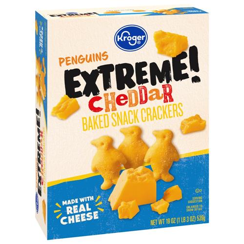 Kroger Craquelins extrêmes au cheddar 538 g