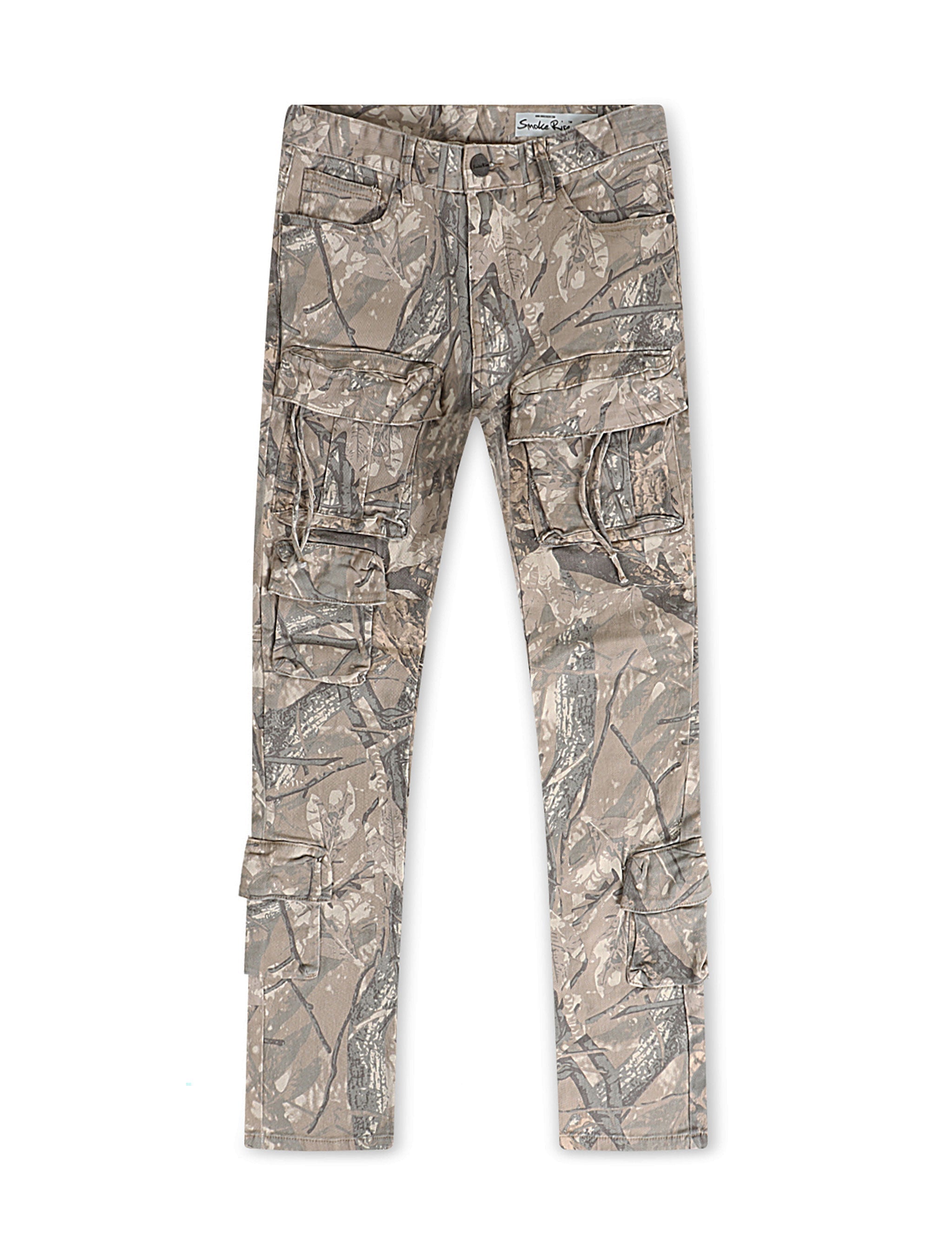 Jean multi-poches slim Smoke Rise - Camouflage de chasse