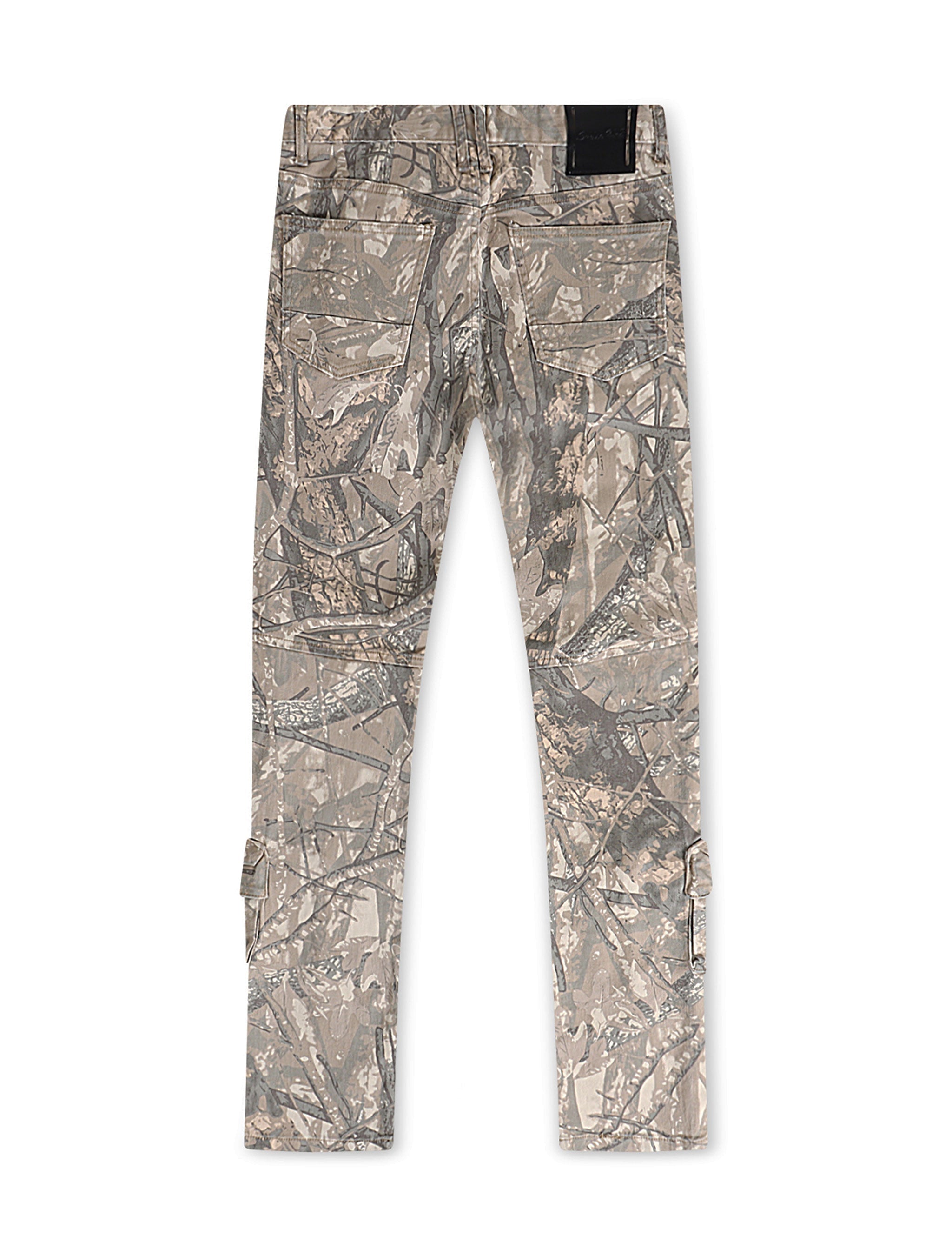 Jean multi-poches slim Smoke Rise - Camouflage de chasse
