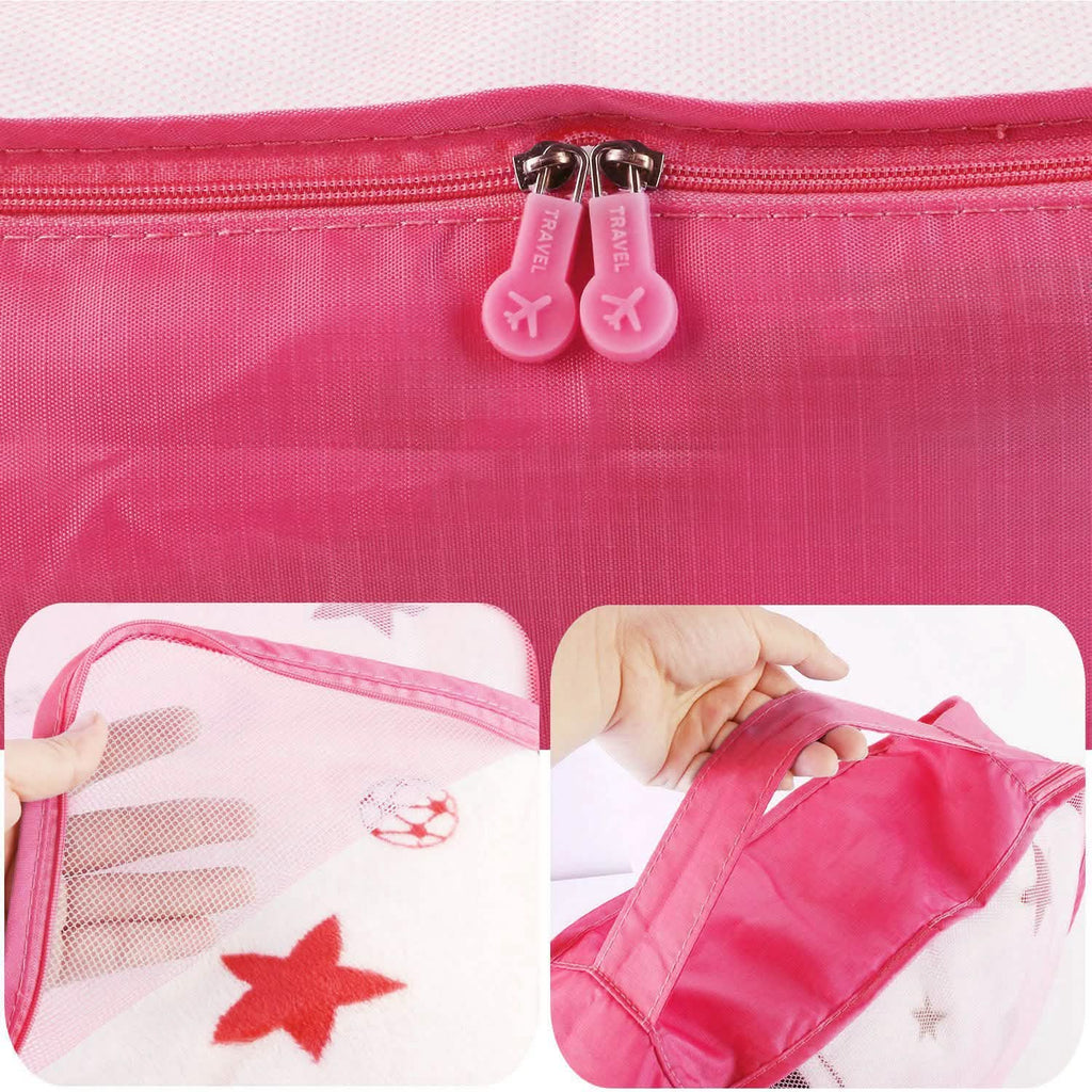 Lot de 9 pièces : sacs de rangement pour vêtements, organisateur de voyage résistant à l'eau pour bagages