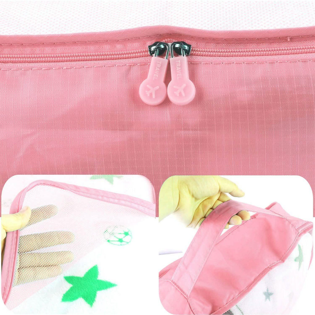 Lot de 9 pièces : sacs de rangement pour vêtements, organisateur de voyage résistant à l'eau pour bagages