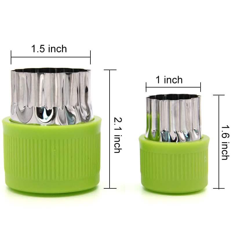 Ensemble de 9 pièces : Formes de découpe de légumes LENK