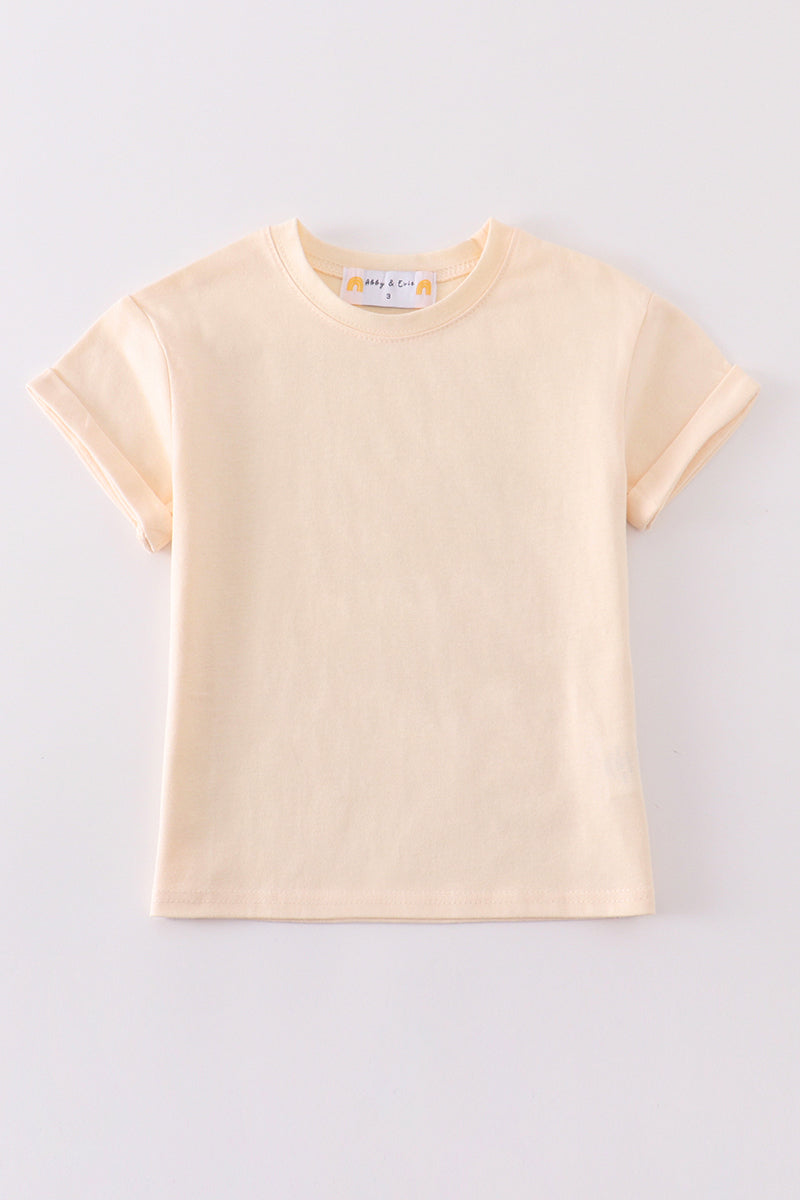 T-shirt basique Premium Cream