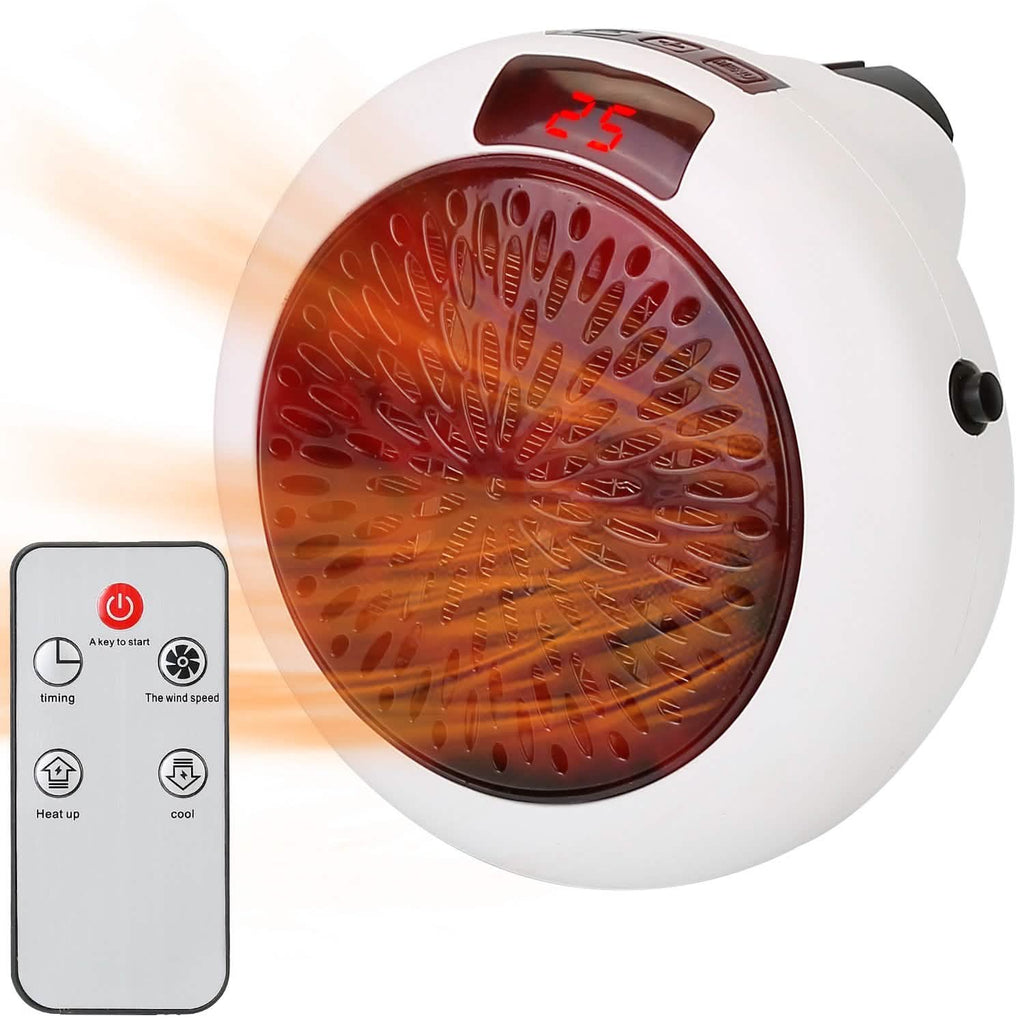 Chauffage soufflant portatif 900 W avec télécommande