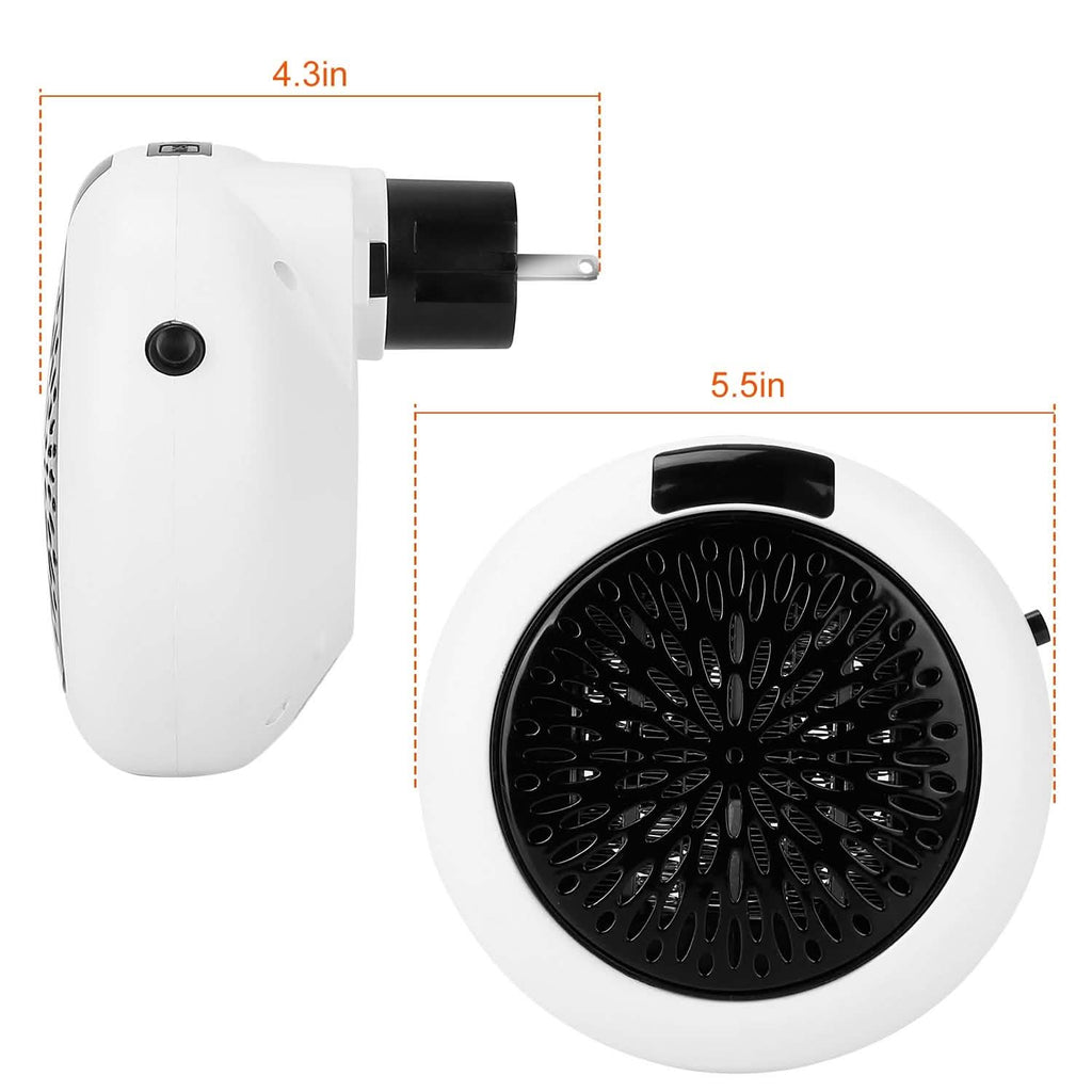 Chauffage soufflant portatif 900 W avec télécommande
