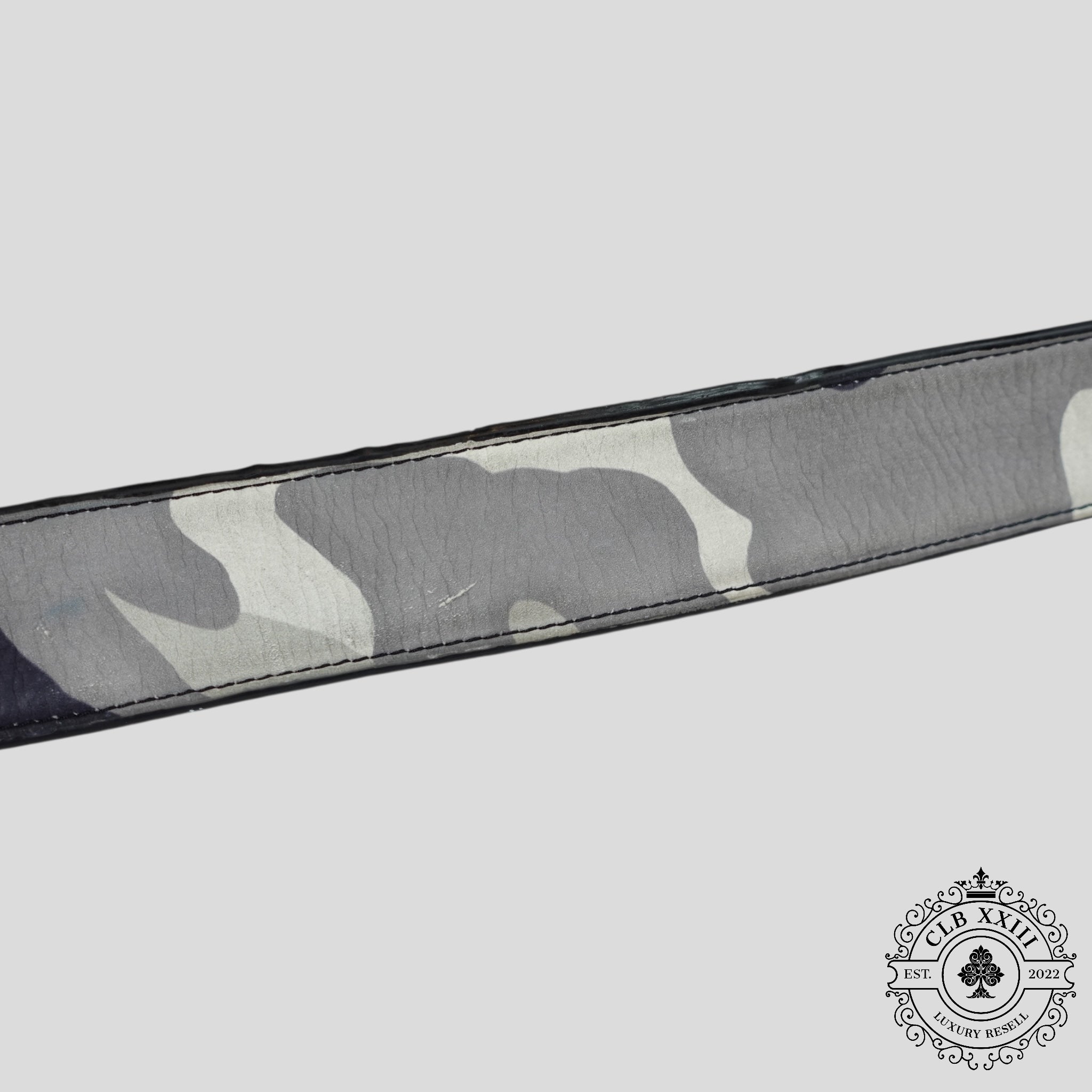 Sangle de ceinture Chrome Hearts Snow Camo