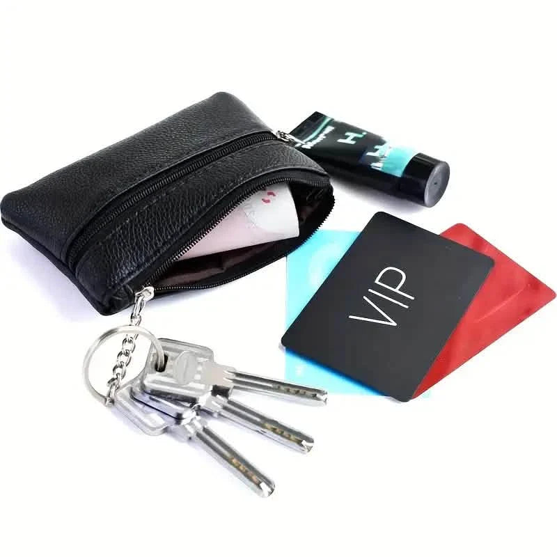 Porte-monnaie mini bourse avec porte-clés