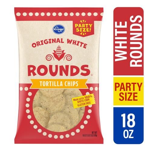 Kroger Tortillas Rondes de Maïs Blanc 510 g