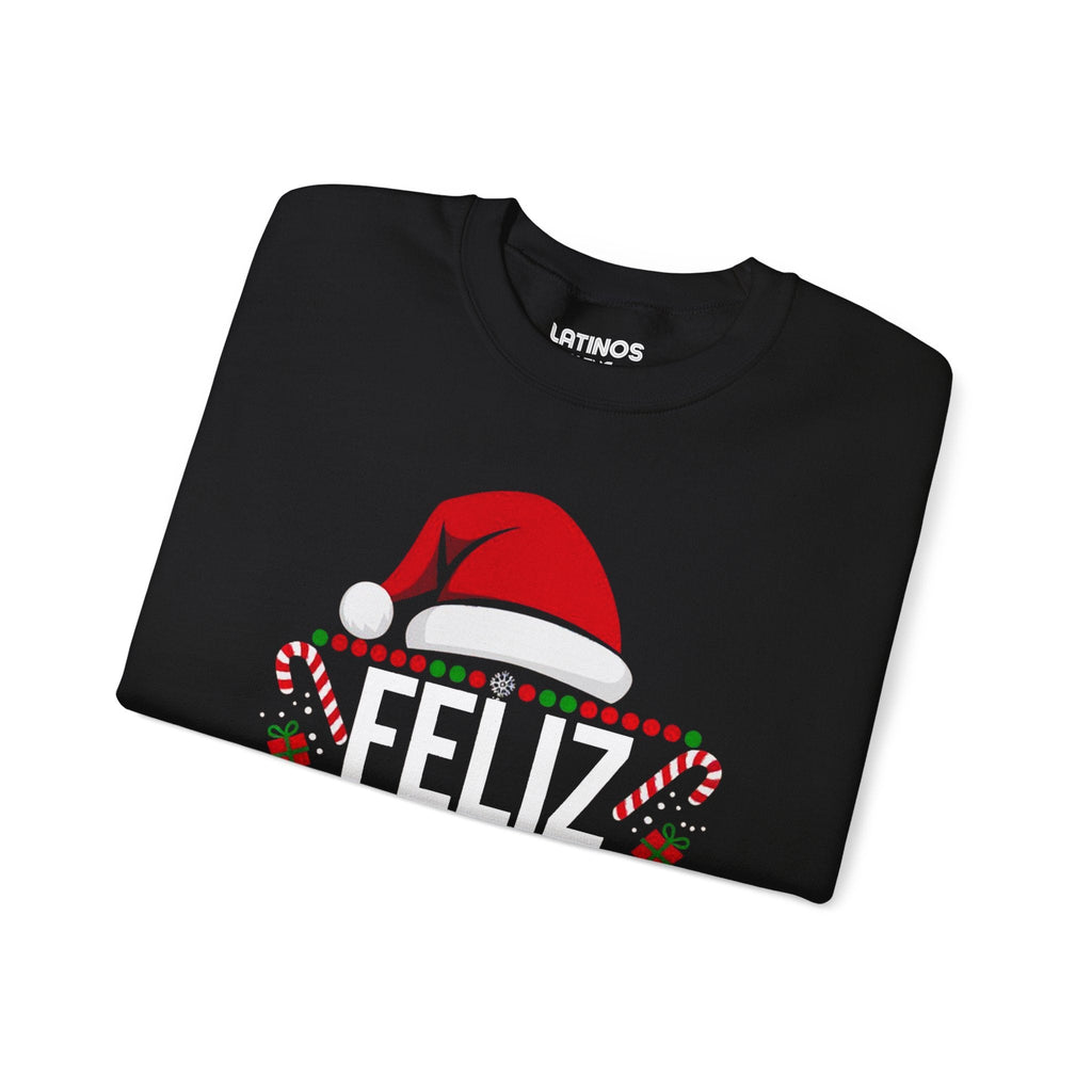 Pull de Noël « Feliz Navidad Cabrones » | Sweat-shirt confortable col rond | Noël latino amusant | 4 couleurs