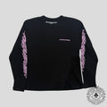 Chrome Hearts Matty Boy Pink Script Thermal Manches Longues