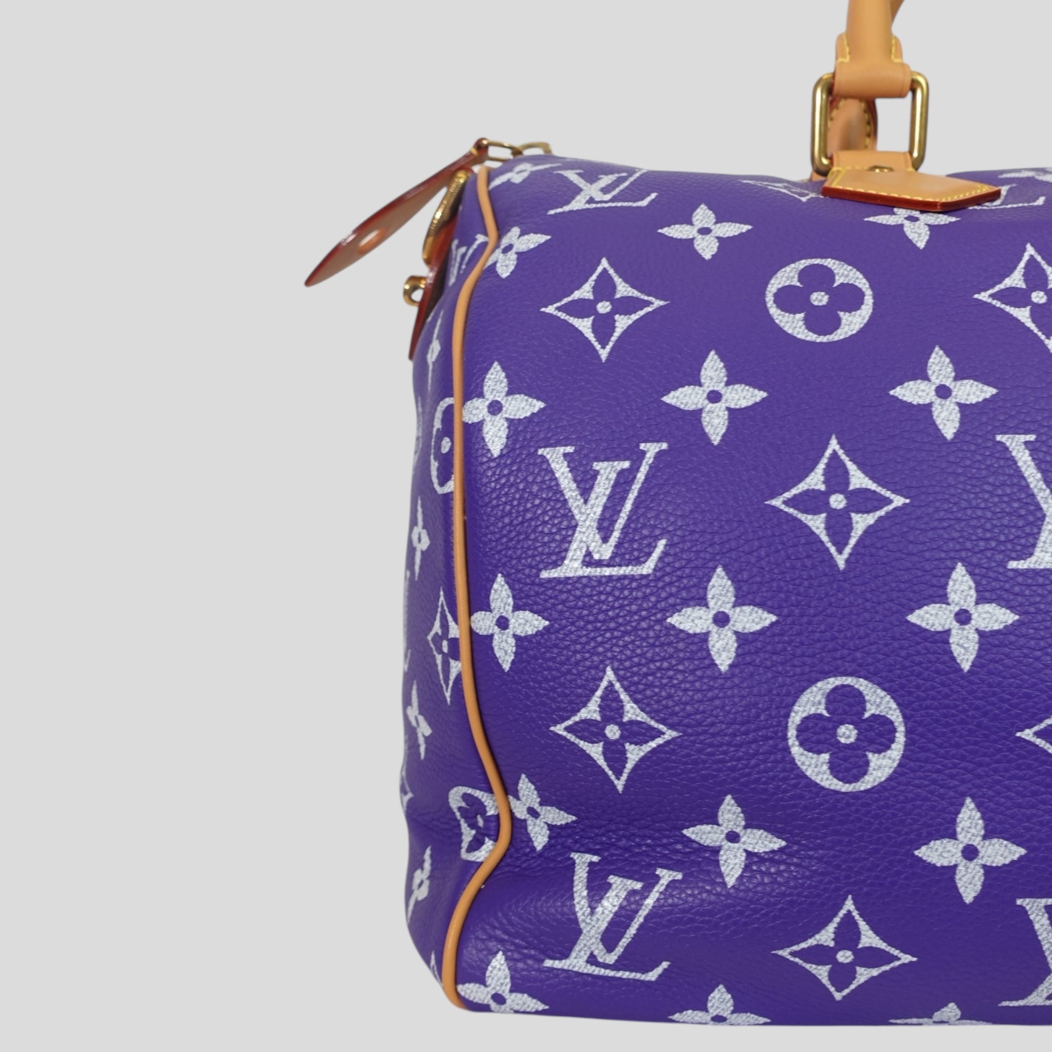 Sac Louis Vuitton Speedy P9 Bandoulière 40 violet