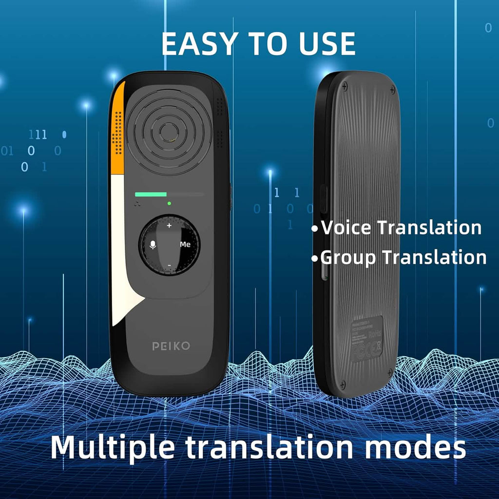 Appareil de traduction linguistique portable – 136 langues