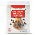 Poivre noir moulu Stonemill, 85 g