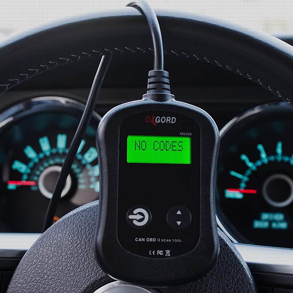 Outil de balayage OxGord CAN OBDII MS300 pour témoin de vérification moteur et diagnostics