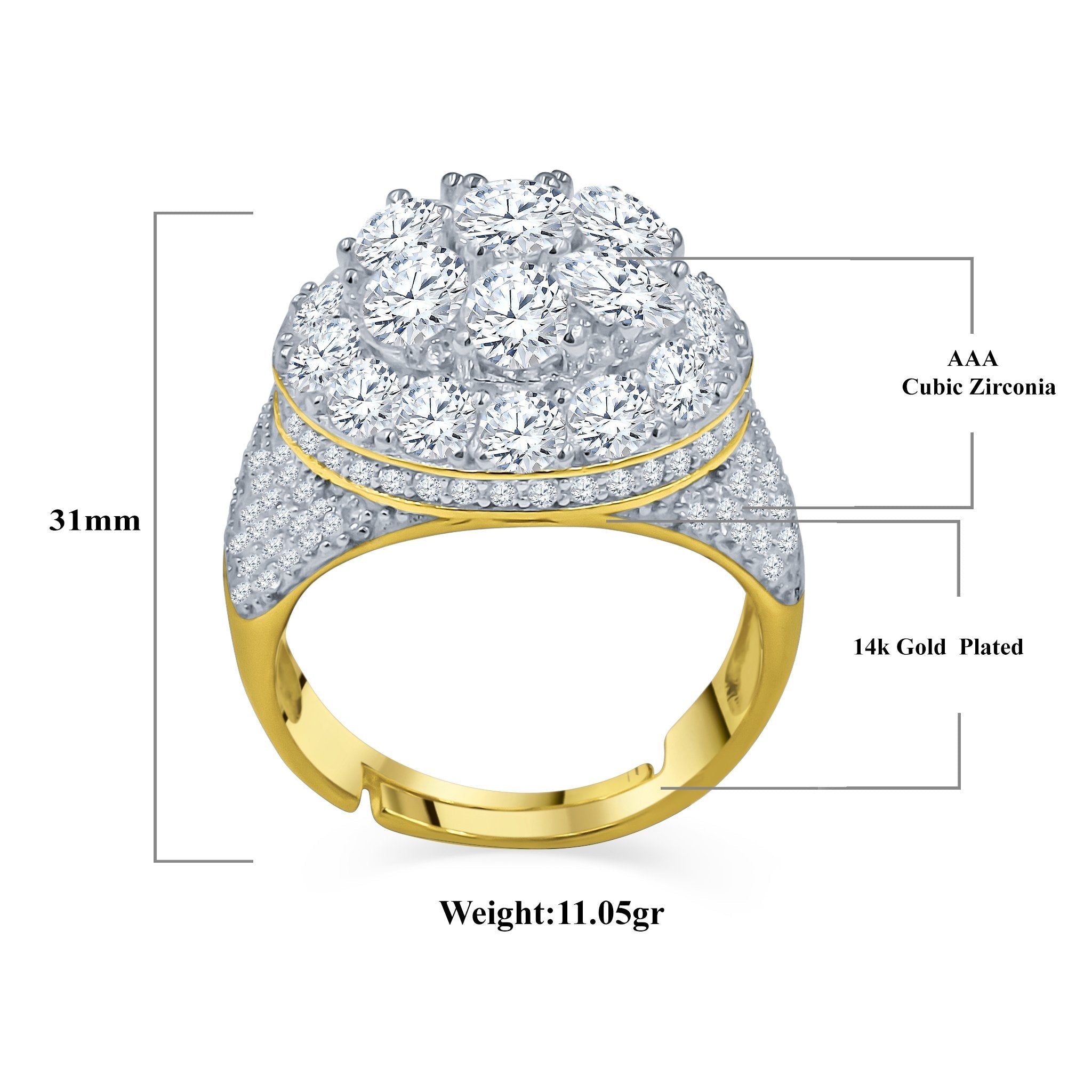 BAGUE EN ARGENT 925 ANGELIC |9211402