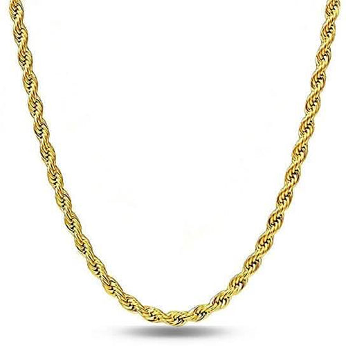Collier chaîne torsadée en argent sterling .925 de 1,5 mm taillé diamant