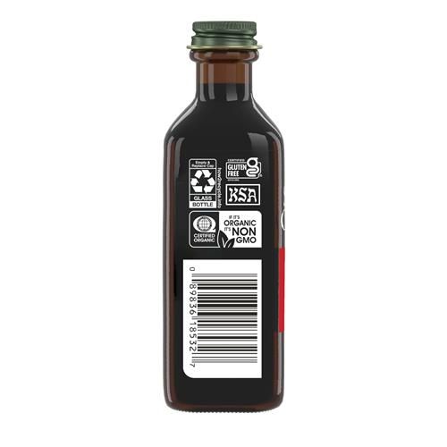 Extrait de Vanille Pure de Madagascar Simply Organic, bocal en verre de 118 ml, certifié biologique, arôme sans sucre pour smoothies