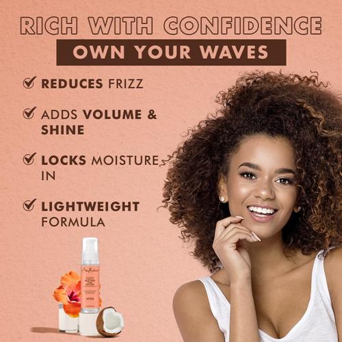 Sheamoisture Mousse Coiffante Anti-Frisottis Coco & Hibiscus - 222 ml, 7,5 oz (290612)