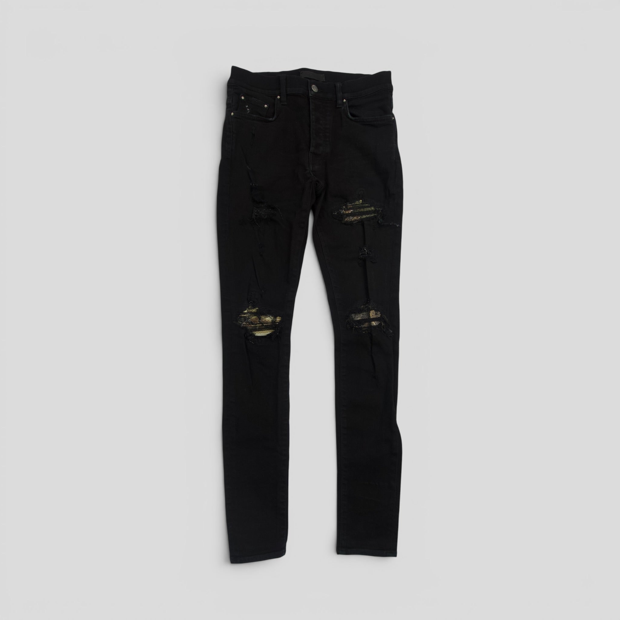 Jeans Amiri MX1 Aloha Patch Noir