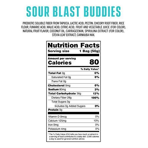 Smart Sweets Sour Blast Buddies, 1,8 oz