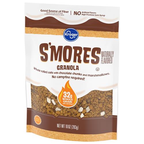 Céréales croquantes en grappes Smores 10 oz Kroger