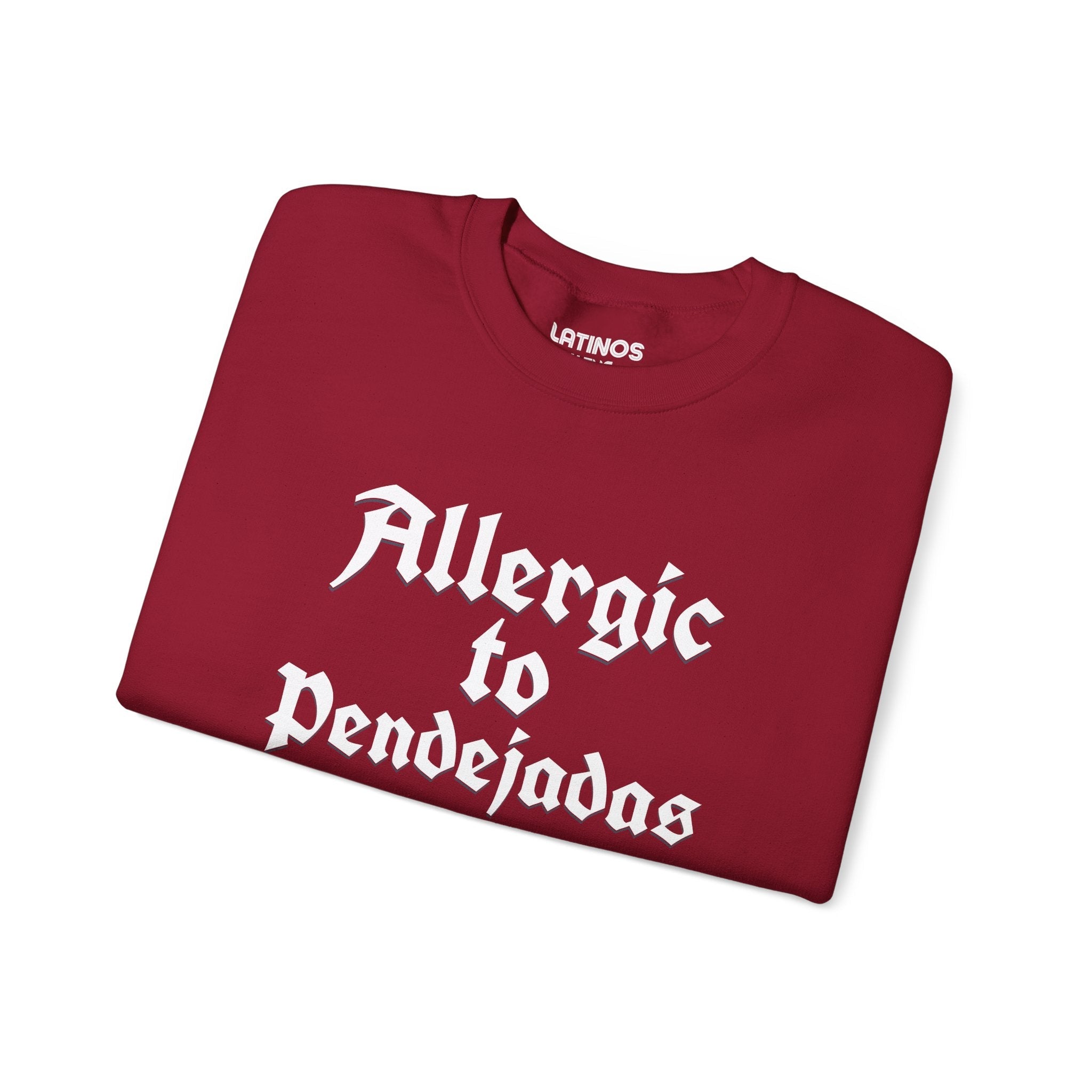 Sweat-shirt ras du cou « Allergic To Pendejadas (BS) » | Doublure polaire | 3 couleurs