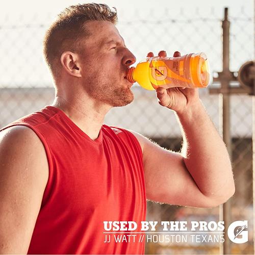 Boisson désaltérante Gatorade saveur orange, bouteille de 828 ml