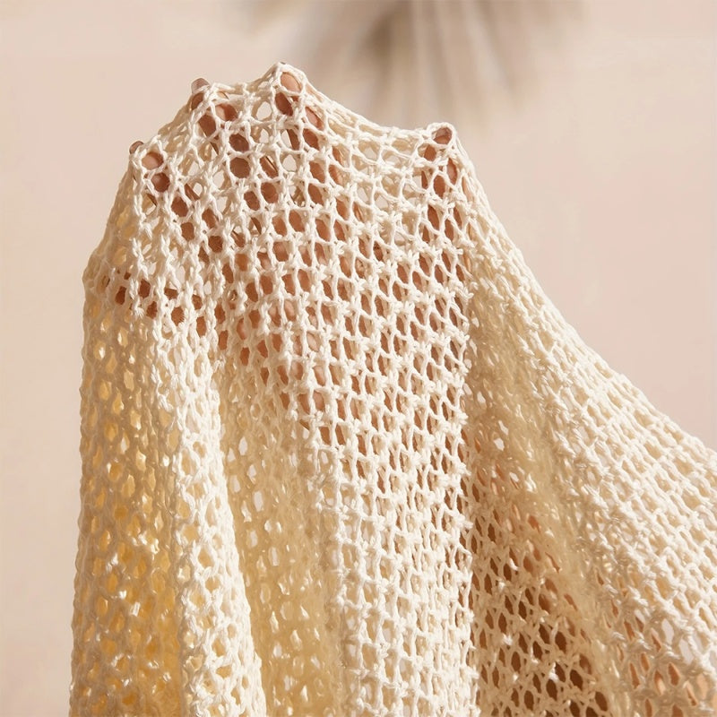 Gilet élégant en crochet pour femme