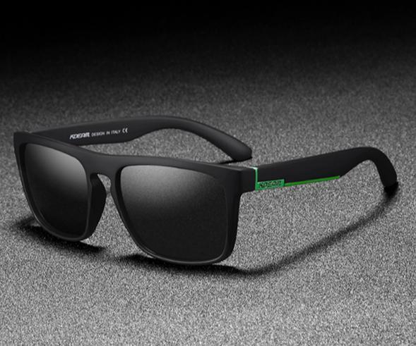 Nouvelles lunettes de soleil populaires polarisées miroir, tendance pour homme et femme, avec monture ultralégère, lunettes de soleil de sport carrées avec protection UV400