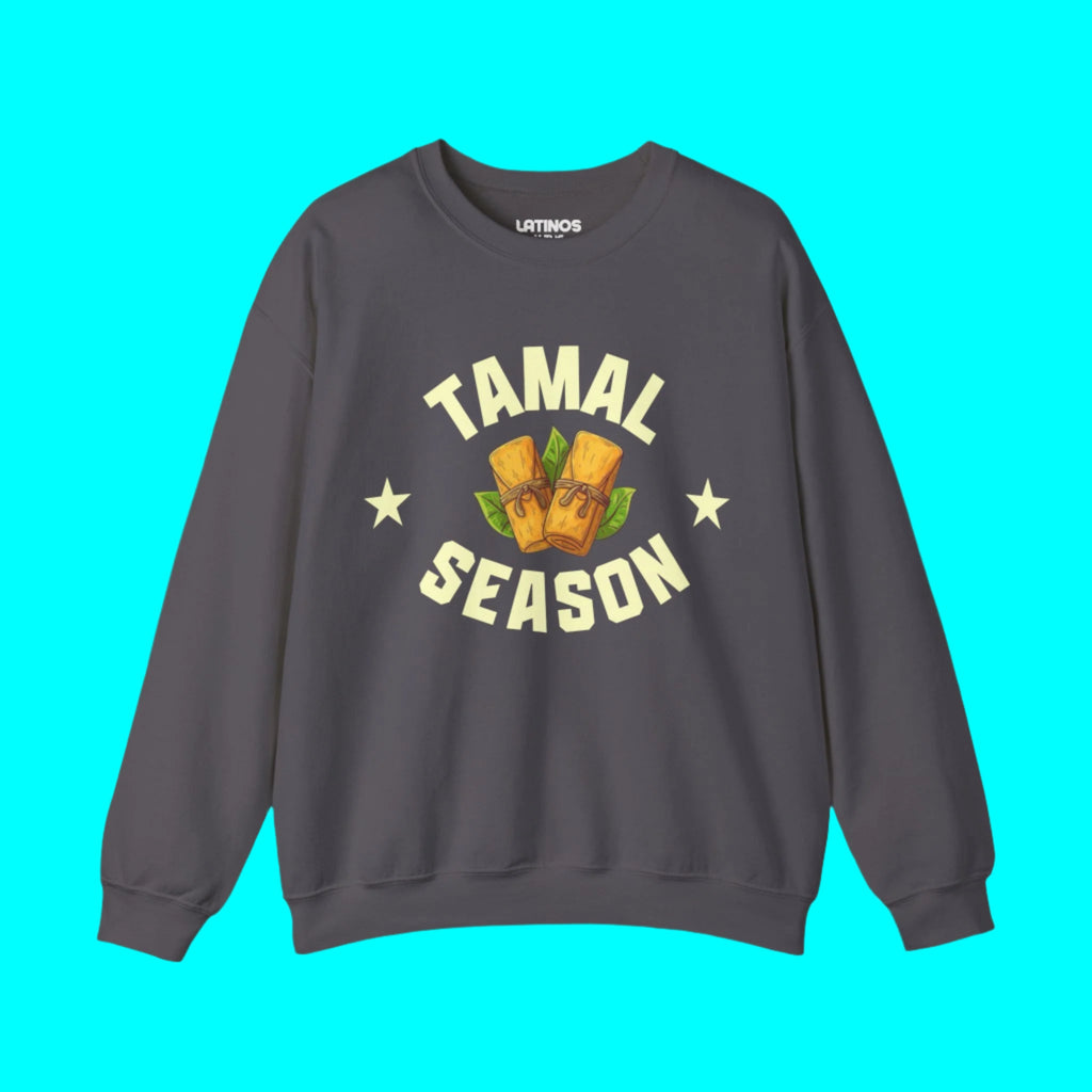 Sweat-shirt ras du cou Tamal Season College Sports | Drôle Viral Latino | 3 Couleurs