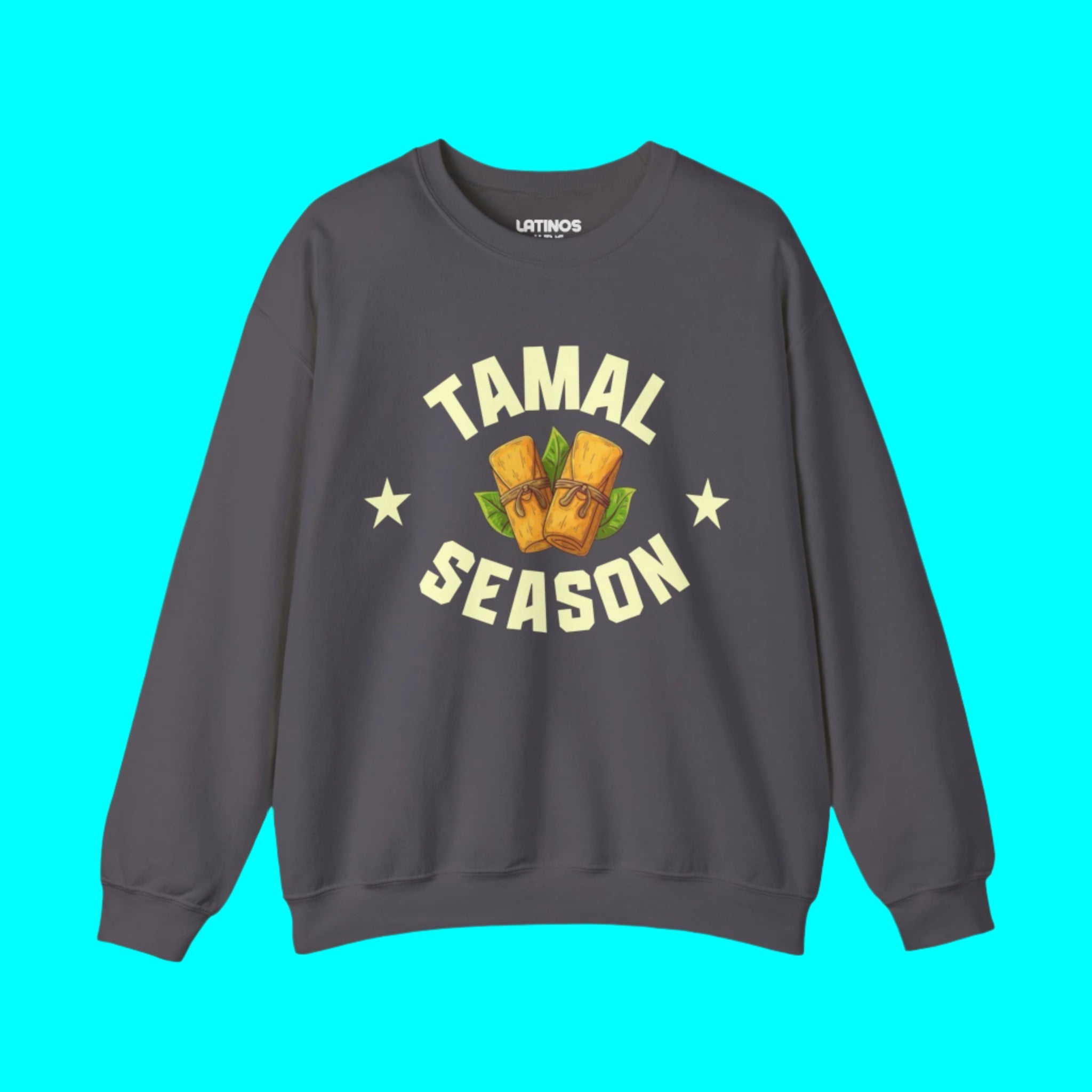 Sweat-shirt ras du cou Tamal Season College Sports | Drôle Viral Latino | 3 Couleurs