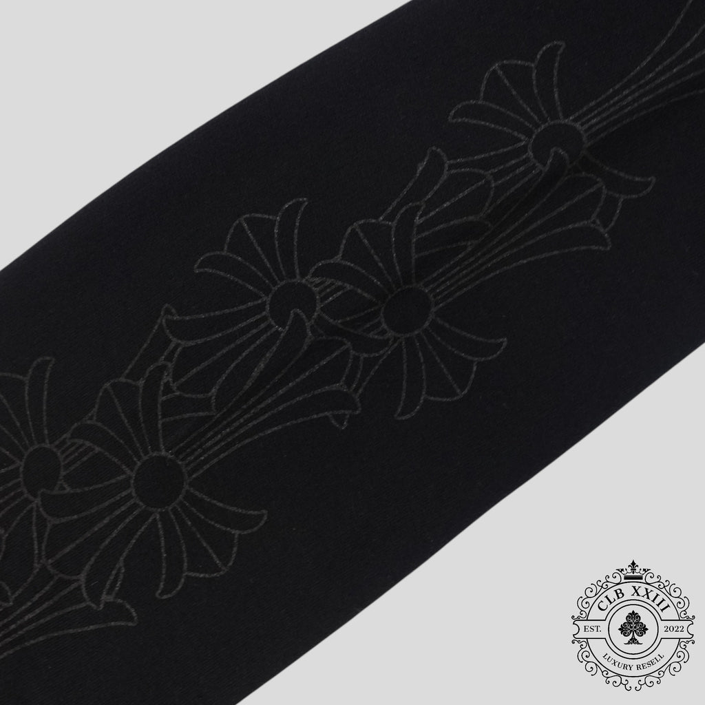 Sweat à capuche exclusif Chrome Hearts Triple Black Miami
