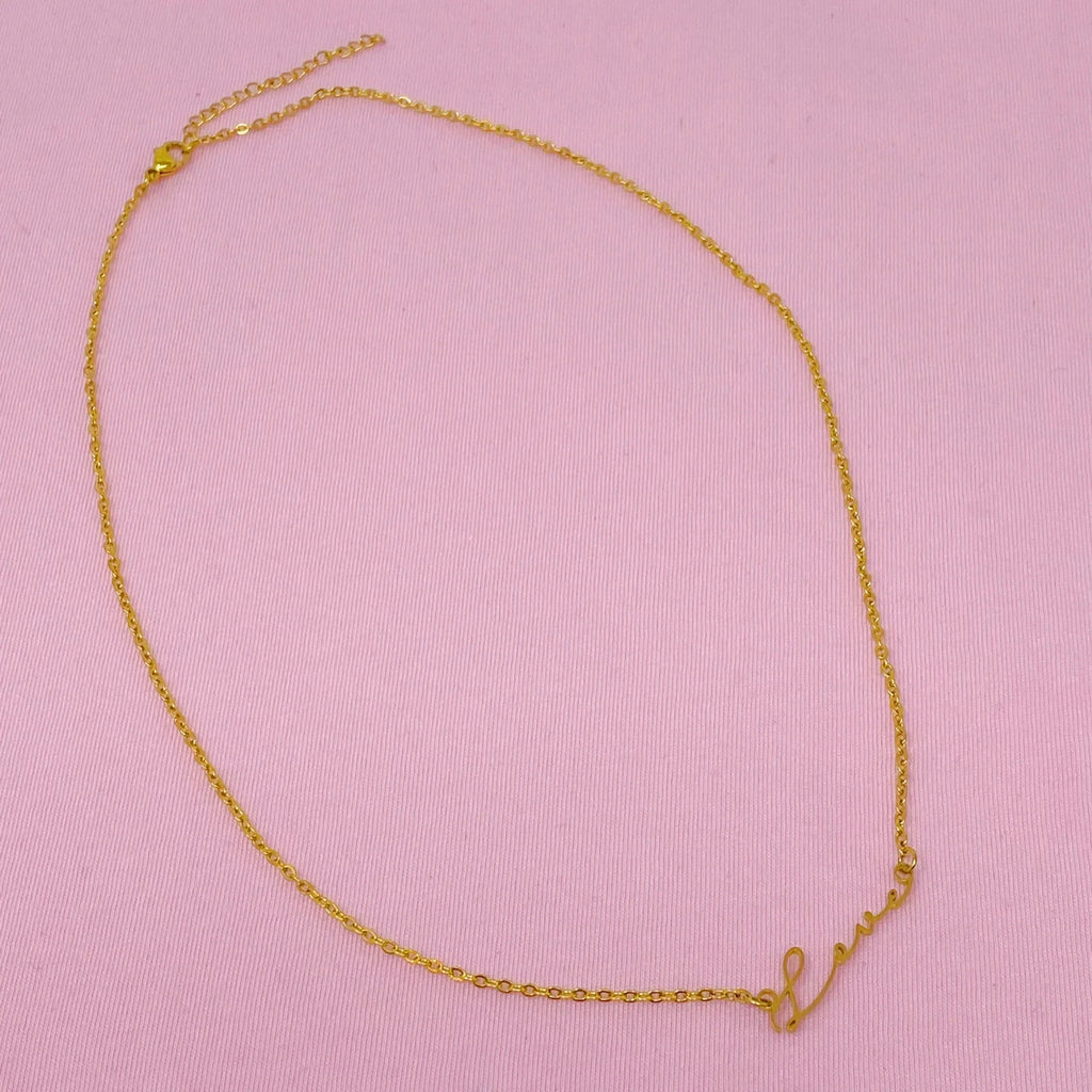 Collier Amour artistique