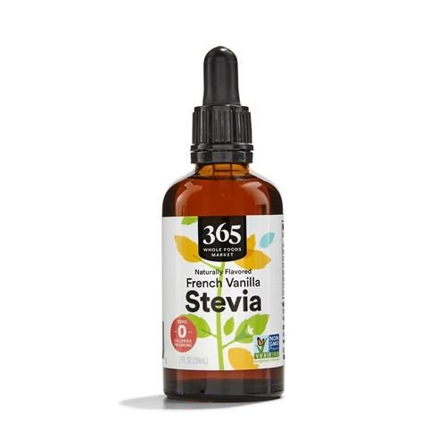 Extrait liquide de stévia Whole Foods Market, vanille française arôme naturel, 2 fl oz